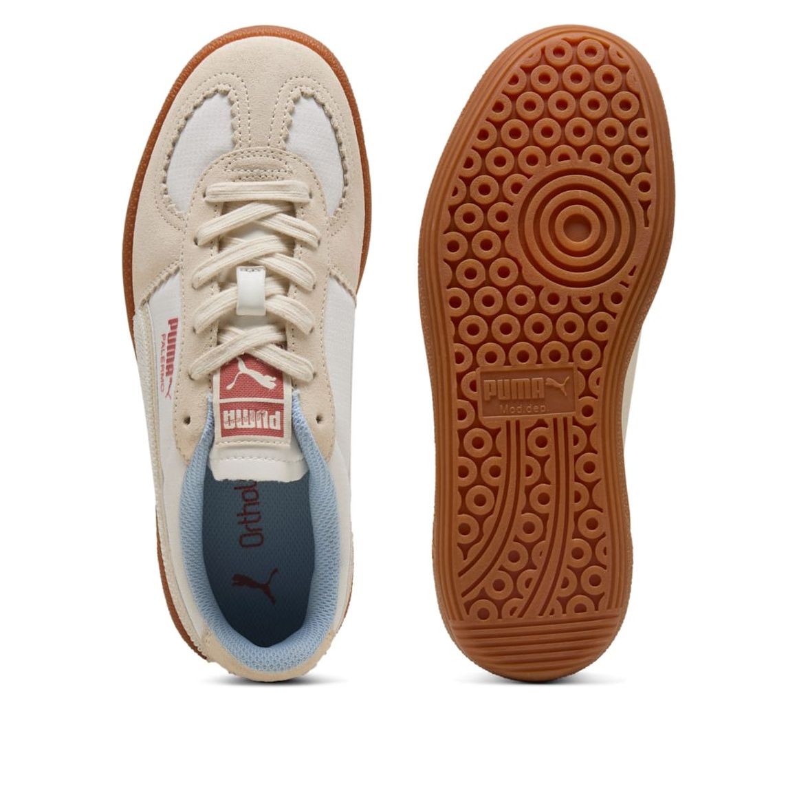 (WMNS) PUMA Palermo 'Warm White Caramel' 402571-01