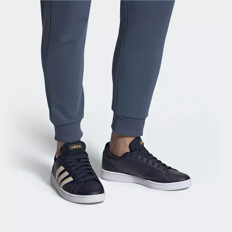 adidas neo Grand Court Base 'Blue White Gold' EG5941
