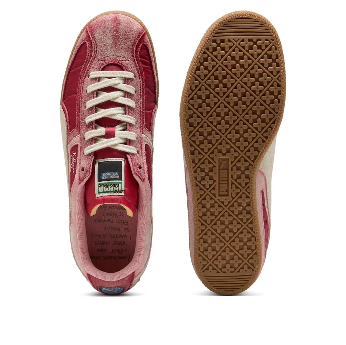 PUMA x KIDSUPER Brasil Panels 'Dark Crimson Alpine Snow' 403847-01