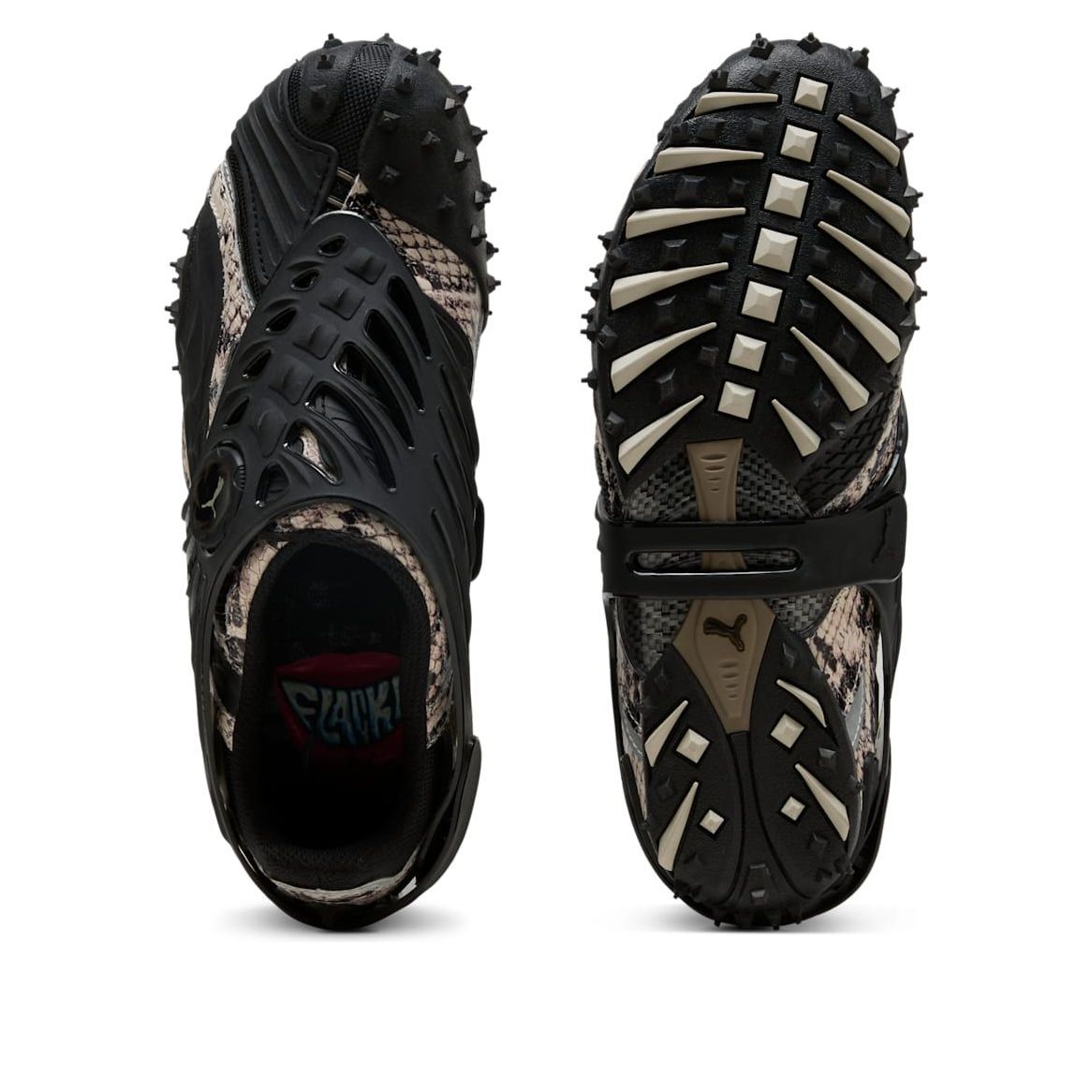 (WMNS) PUMA x A$AP Mostro Gabbia Snake 'Totally Taupe PUMA Black' 405581-01