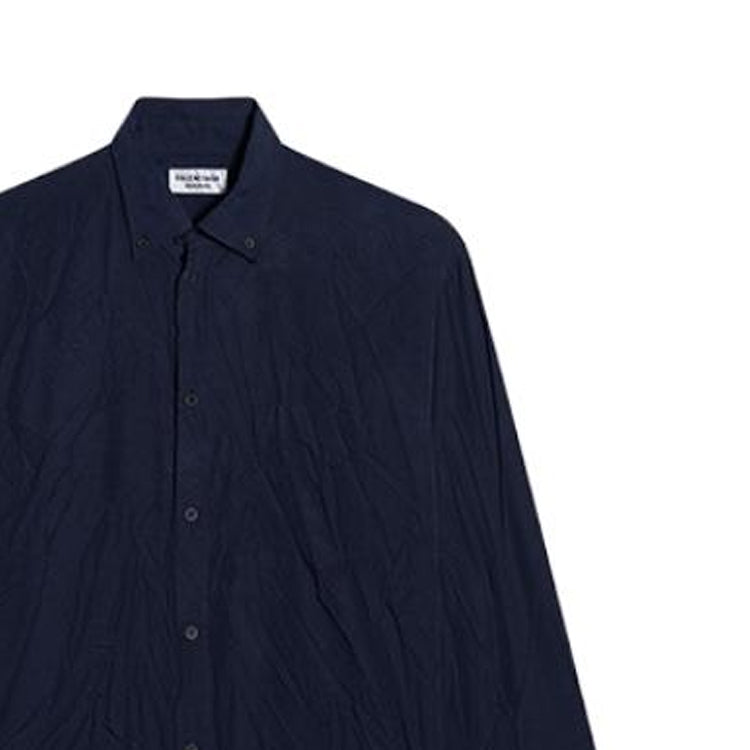 (WMNS) Balenciaga Long Sleeve Large Fit Shirt 'Blue' 658956TLM164100