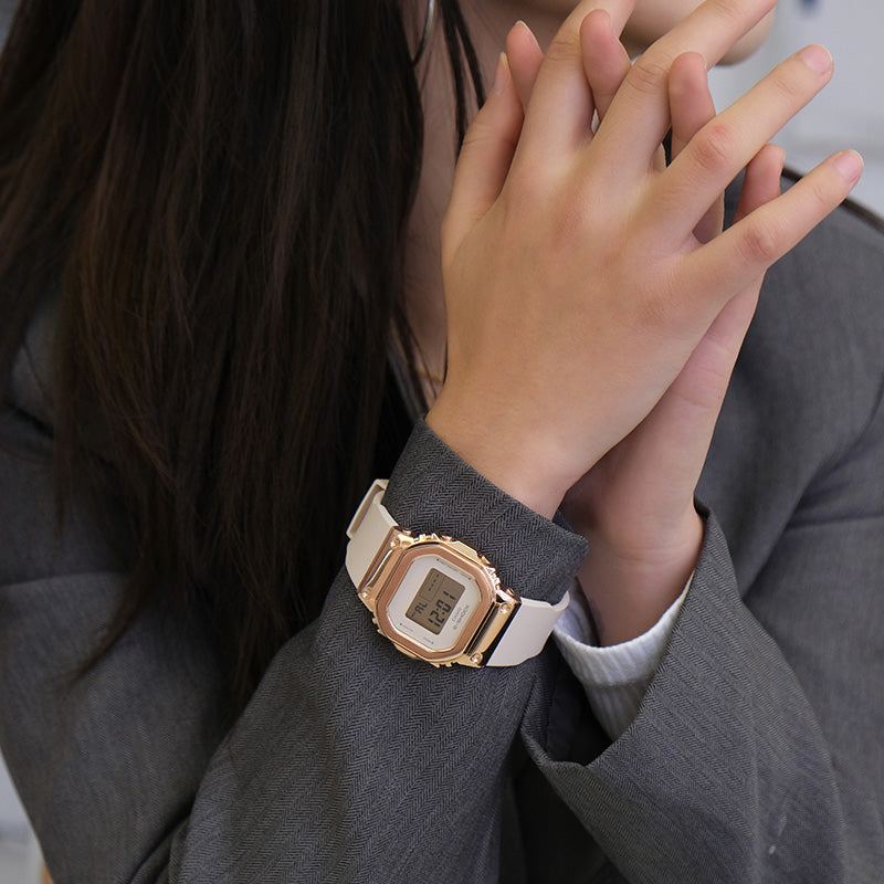 CASIO G-Shock Digital 'Rose Gold' GM-S5600PG-4PR