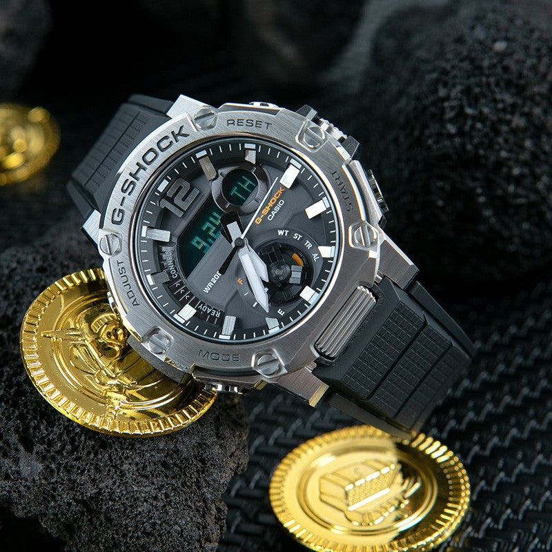 CASIO G-Shock G-Steel 'Silver Black' GST-B300S-1A