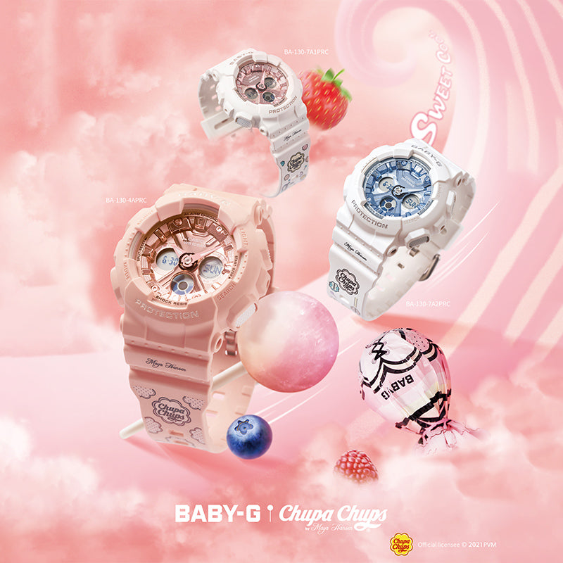 CASIO Baby-G 'White Blue' BA-130-7A2PR