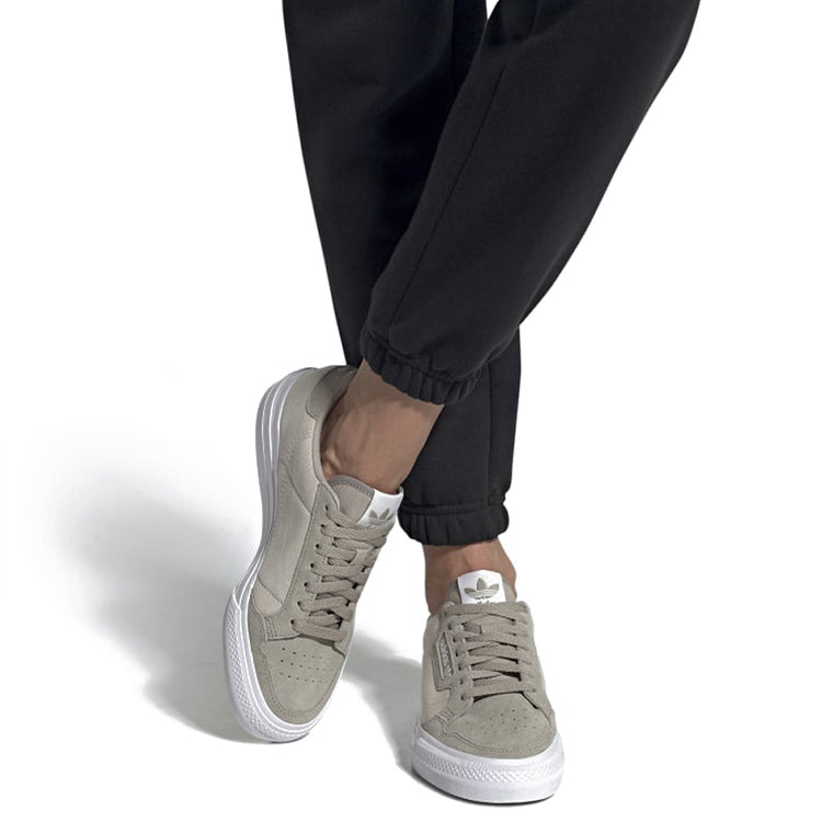 (WMNS) adidas Continental Vulc 'Brown White' EF9316