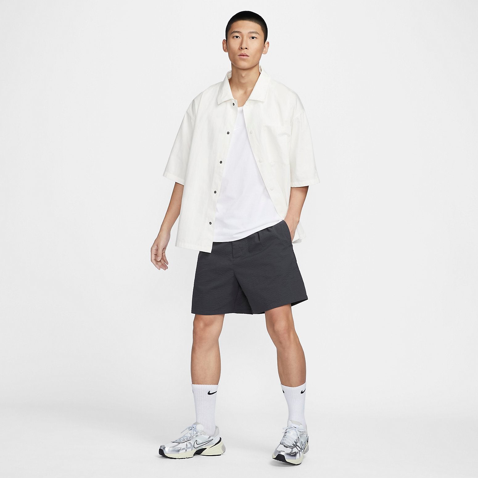 Nike Big Logo Shirt 'White' FN3250-133