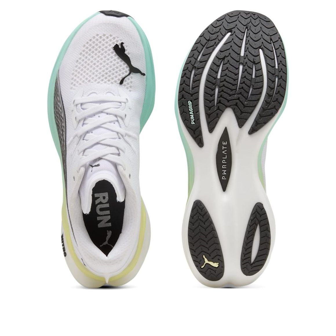 (WMNS) PUMA Deviate Nitro 3 'White Mint Blue' 309708-20