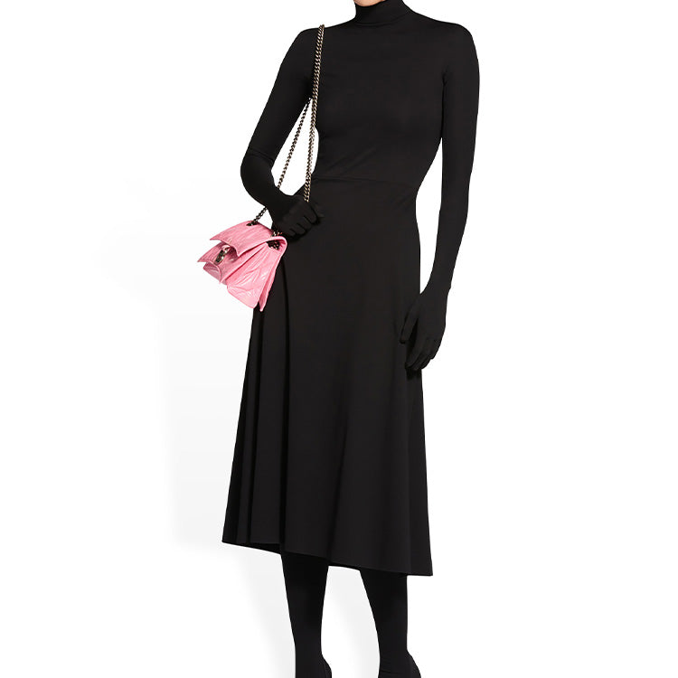 (WMNS) Balenciaga Crush Small Chain Bag Quilted 'Pink' 716351210J05812