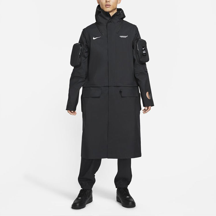 Nike Multifunction Detachable Waterproof Hooded Coat Asia Sizing 'Black' CZ4702-010