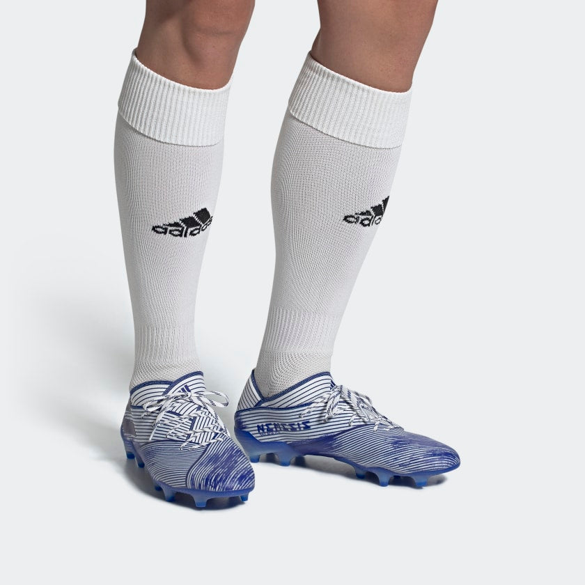 adidas Nemeziz 19.1 FG 'Cloud White Royal Blue' EG7324