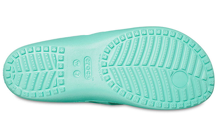 (WMNS) Crocs Kadee 2 Cozy Non-Slip Sports Slippers Green 202492-3U3