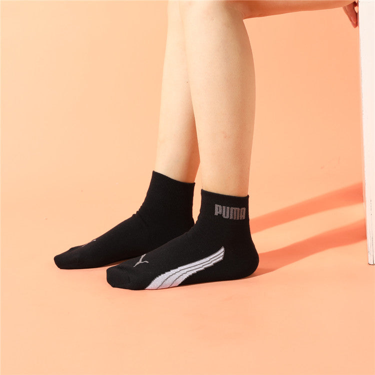 PUMA Sneaker Socks 3 pack 'Black White' 100000496-002