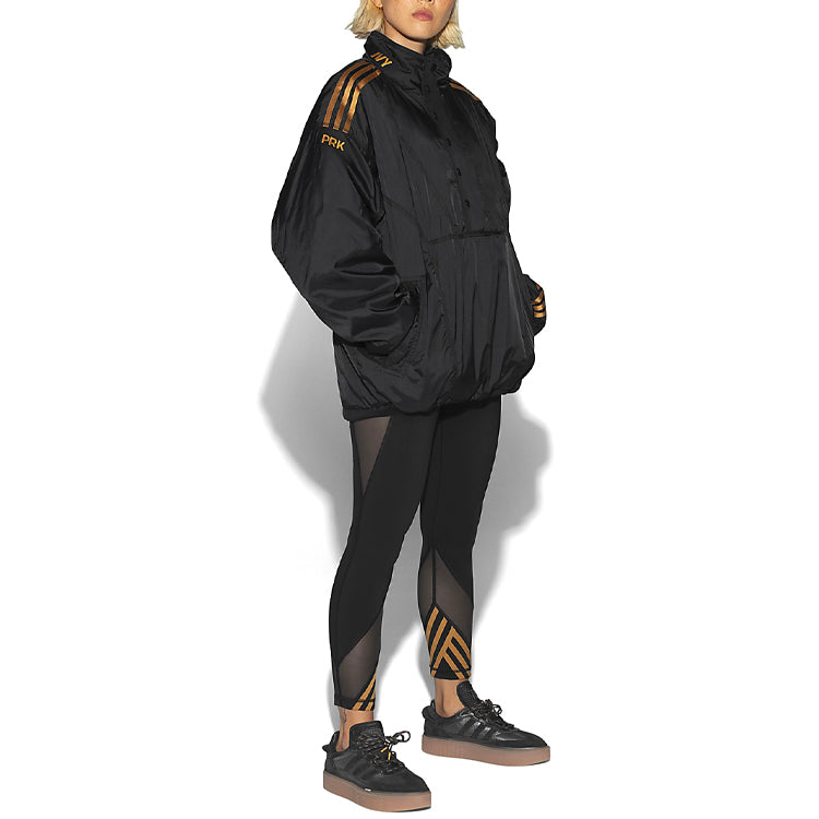 adidas x Ivy Park Unisex Stand Collar Jacket Black GR1435