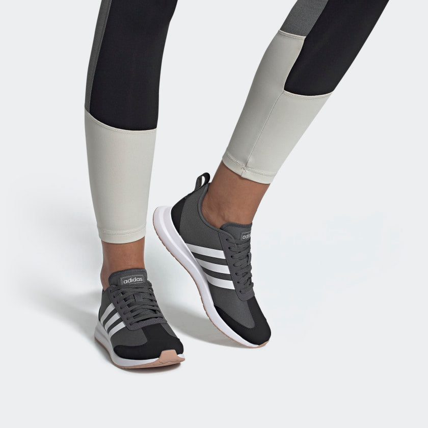 (WMNS) adidas Run 60s Grey/White/Black EG8705