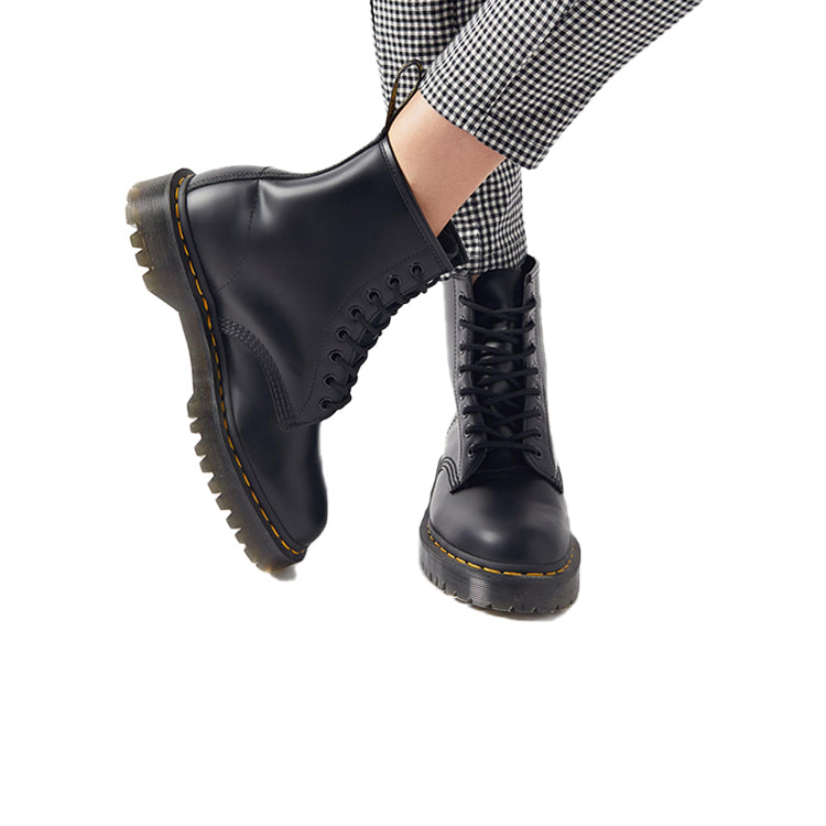 Dr. Martens 1460 Bex Smooth Leather Platform Boot 'Black' 25345001