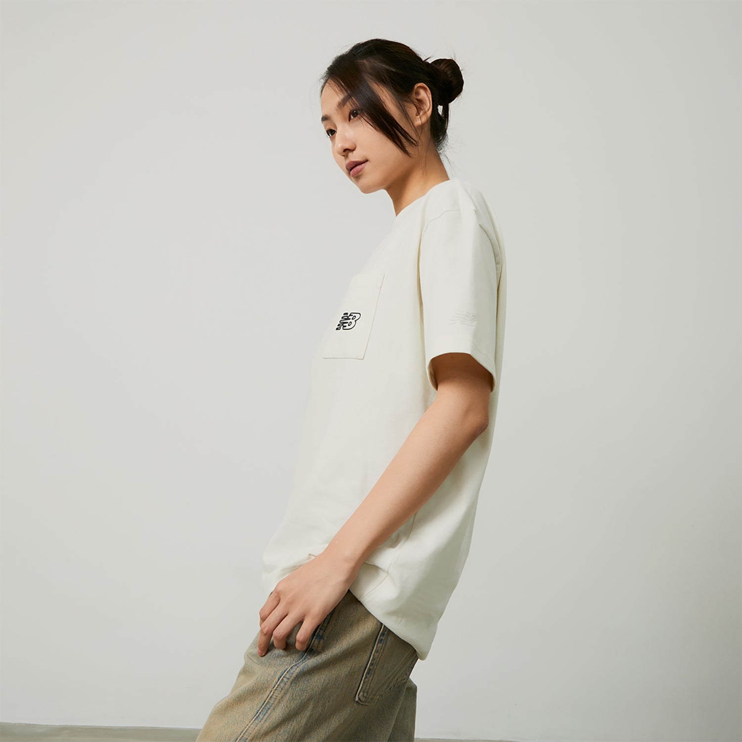 New Balance x Tombonia Graphic T-shirt Lifestyle Asia Sizing 'White' AMT42336-CIC
