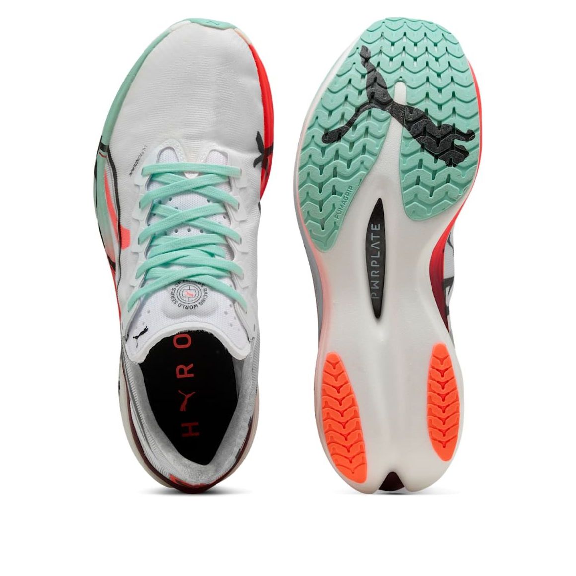 PUMA x HYROX Deviate Nitro Elite 3 'Glowing Red Mint' 312291-01