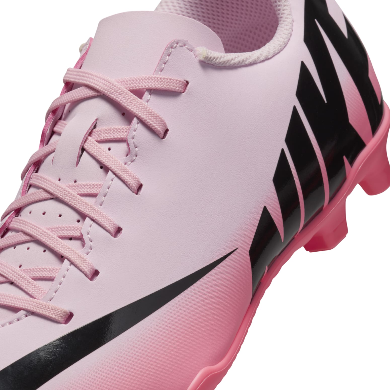 (GS) Nike Mercurial Vapor 15 Club FG MG 'Pink Foam Black' DJ5958-601