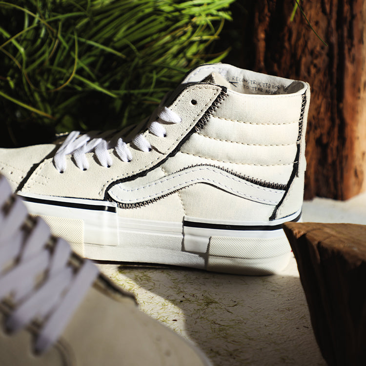 Vans SK8-Hi Reconstruct WHITE VN0005UKQJM