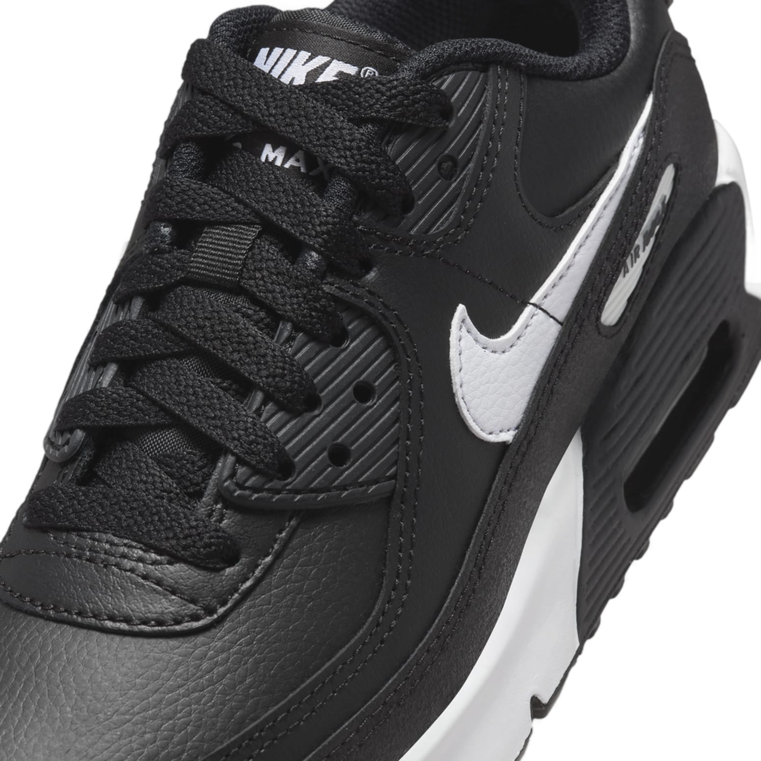(GS) Nike Air Max 90 'Black White' HF6358-002