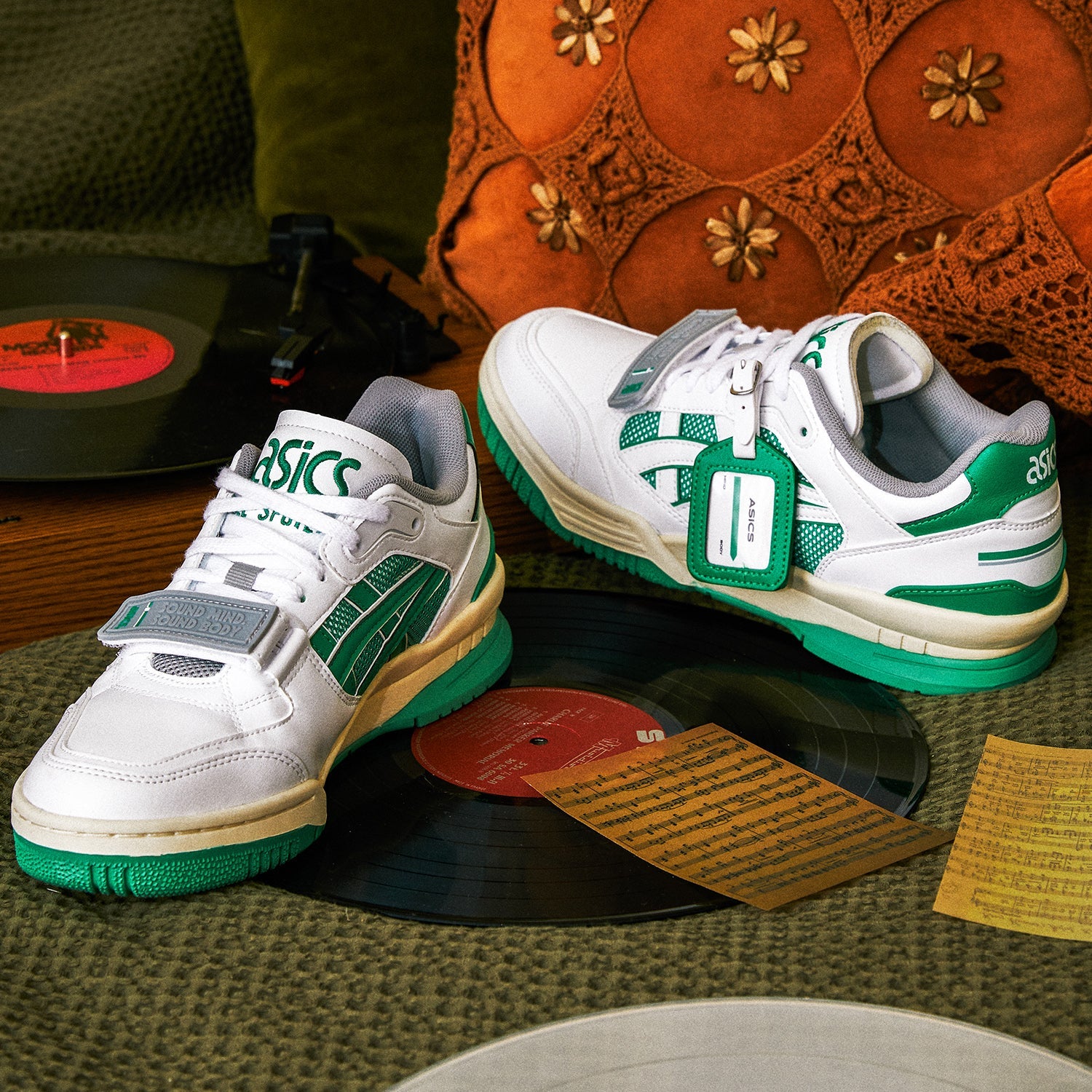 ASICS Gel-Spotlyte Low V2 'White Green' 1203A258-101