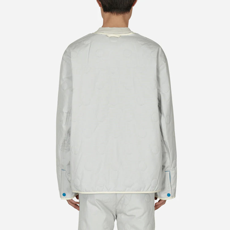 Men's Air Jordan x Union Crossover Solid Color Printing Logo reversible Long Sleeves Jacket US Edition Blue / Gray DJ9518-482