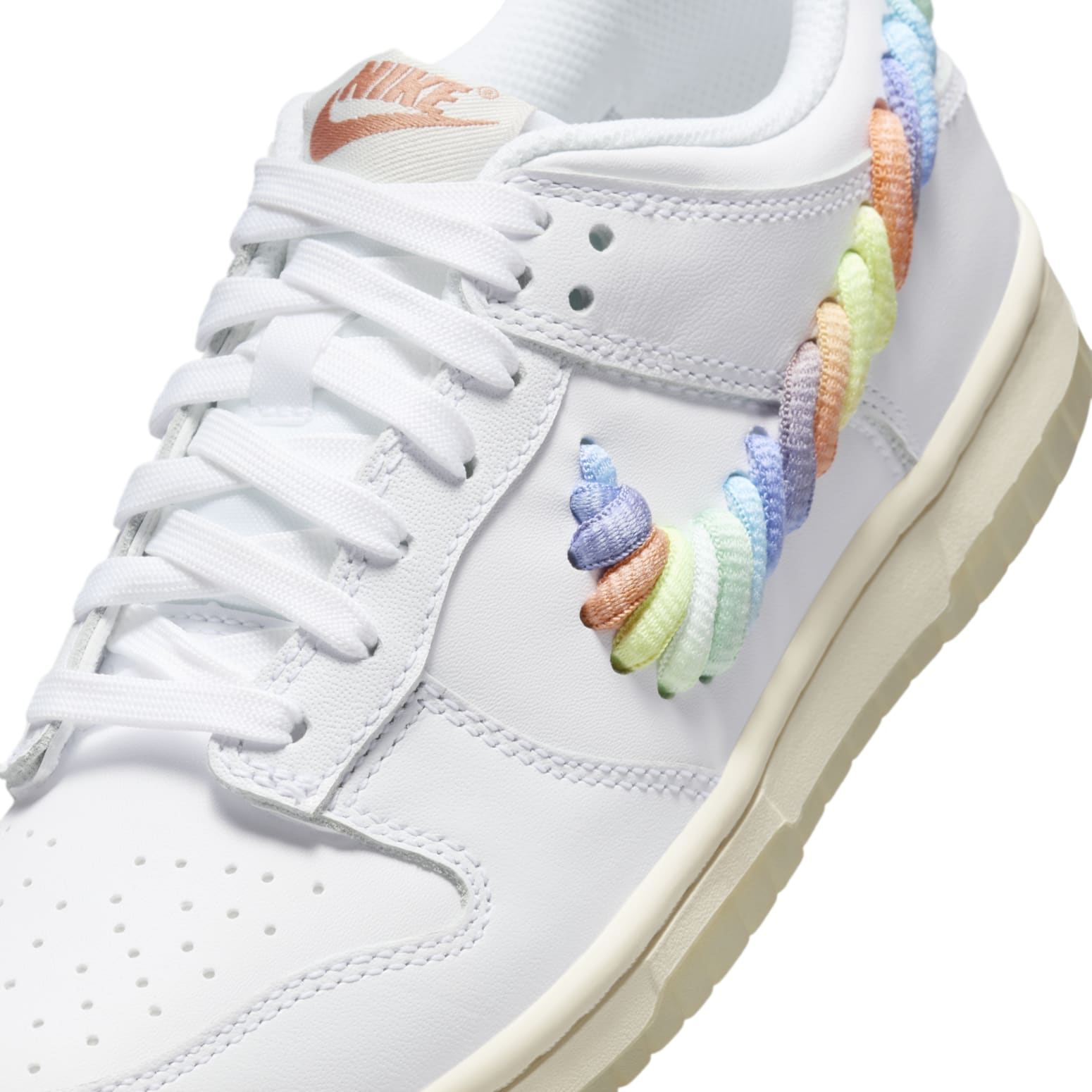 (GS) Nike Dunk Low 'Rainbow Swoosh' FN4861-100