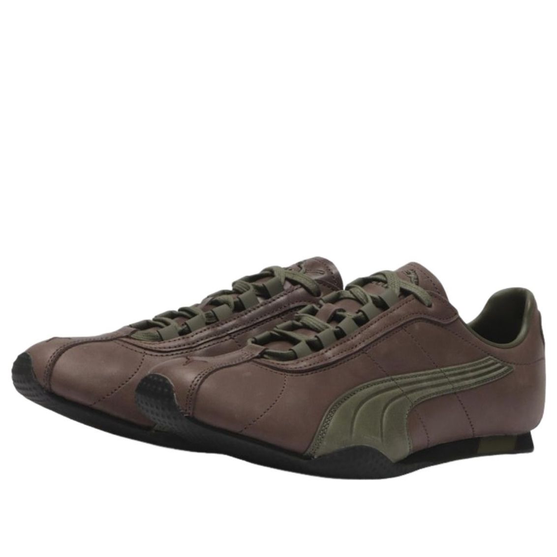 PUMA H-Street 'Chestnut Brown Loden Green' 406916-02