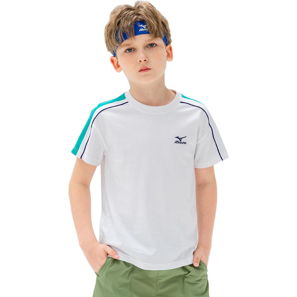 (GS) Mizuno Casual T-shirt 'White' T2270