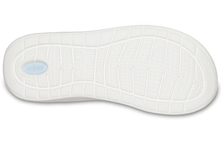 Crocs LiteRide Beach Cozy Stylish Unisex Light Blue Slippers 205182-4KA