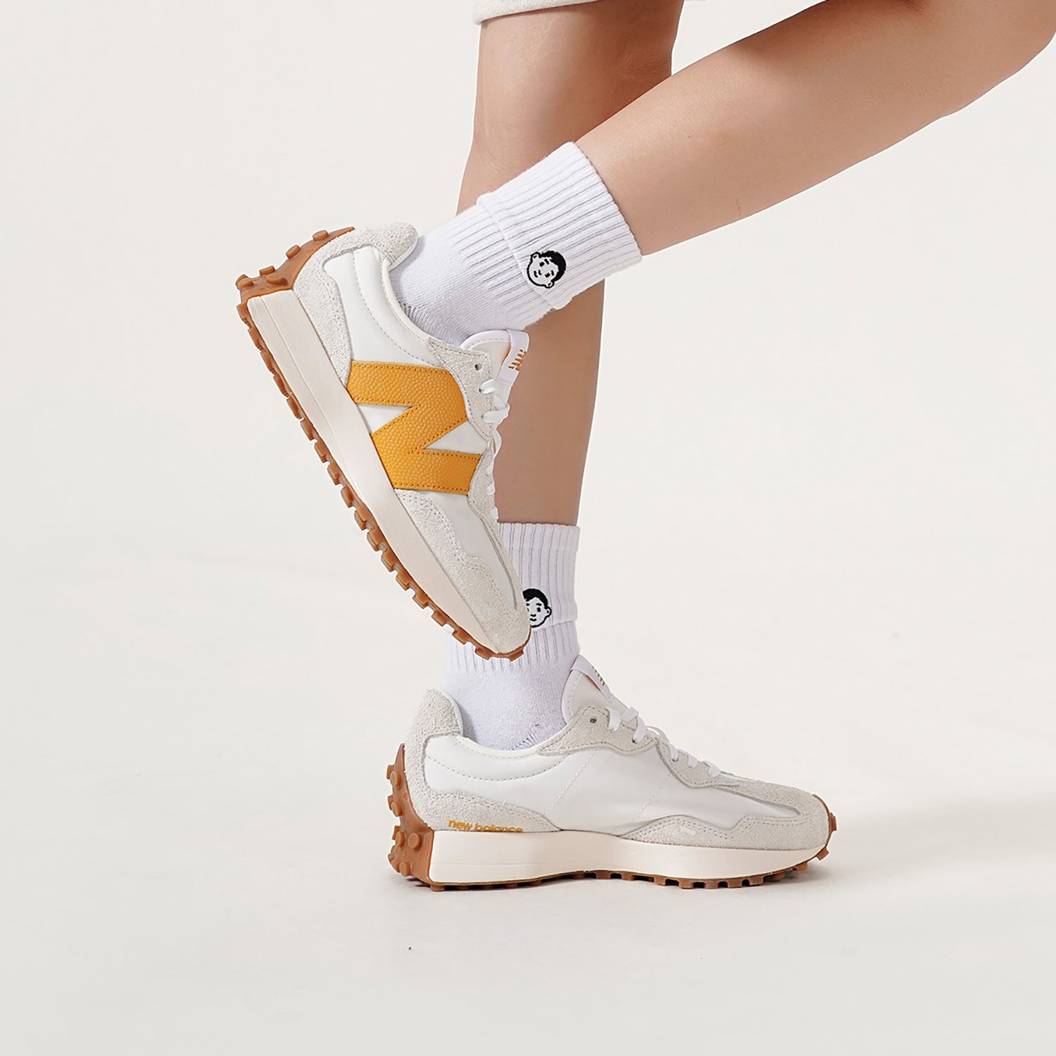 (WMNS) New Balance 327 'Sea Salt Golden Hour' WS327BY