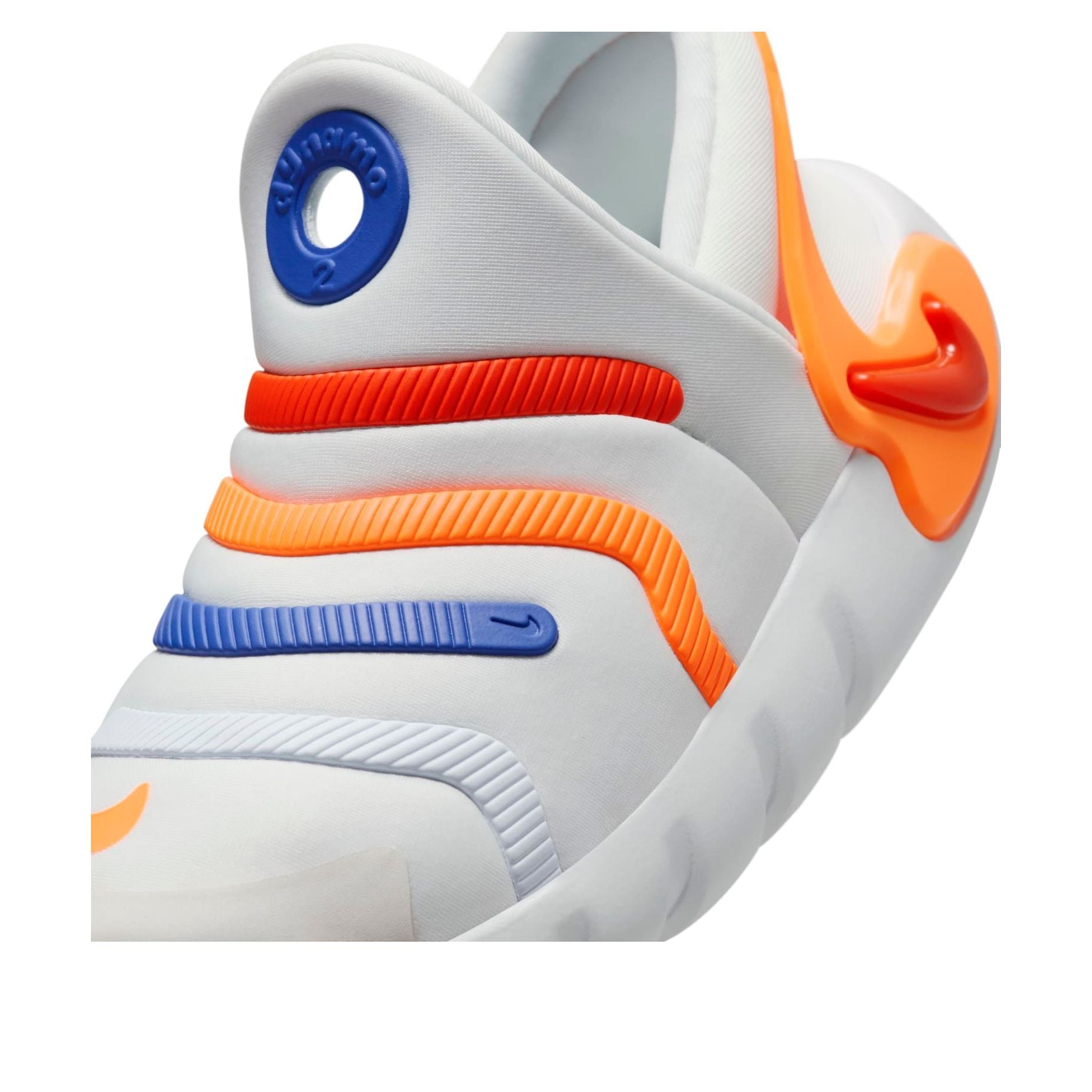 (PS) Nike Dynamo Go 2 EasyOn 'White Total Orange Blue' FD0553-100
