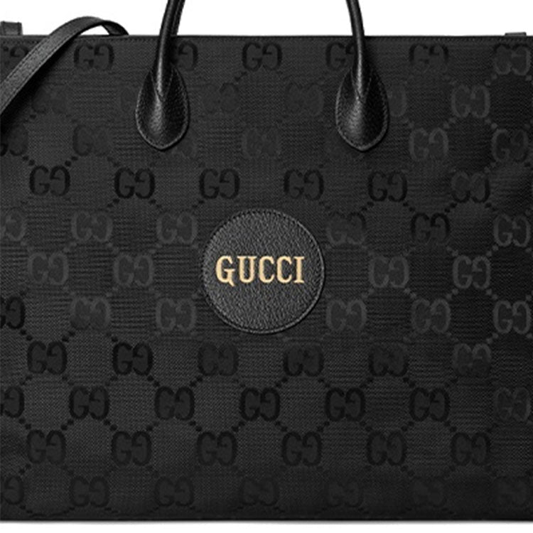 Gucci Off The Grid OTG Environmental Friendly Series Logo Large Capacity Black 630353-H9HAN-1000