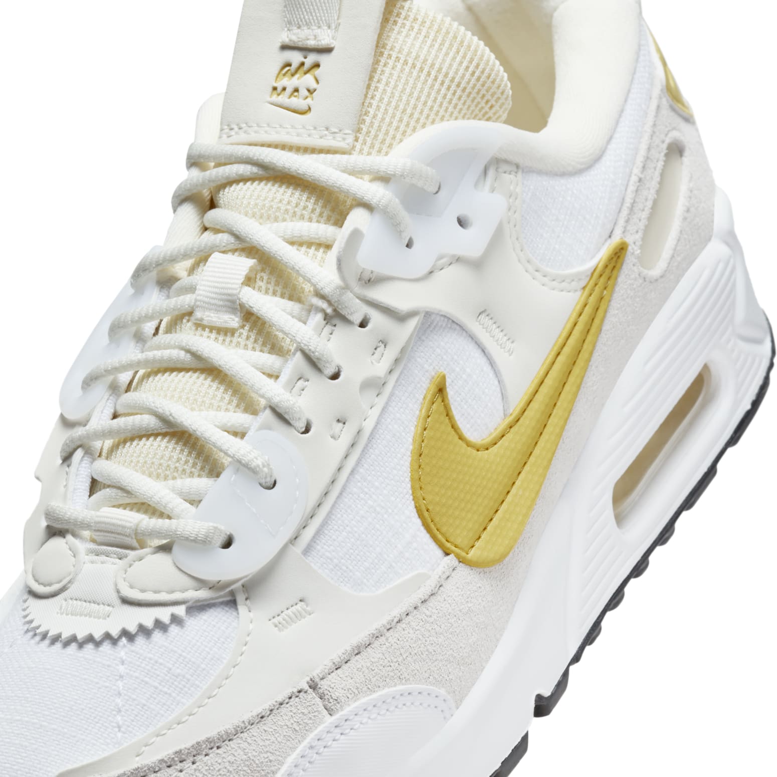 (WMNS) Nike Air Max 90 Futura 'White Saturn Gold' DV7190-102