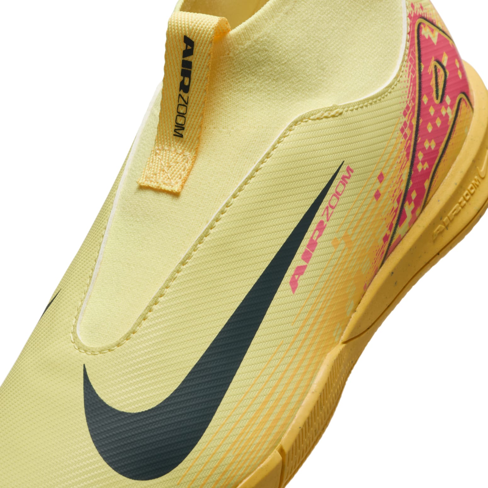 (GS) Nike x Kylian Mbappe Mercurial Superfly 10 Academy IC 'Light Laser Orange' HF3419-800