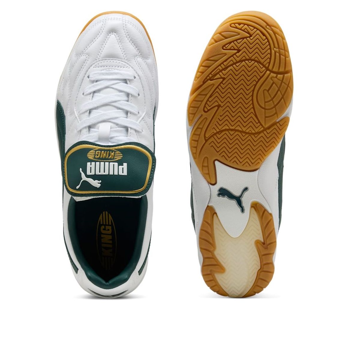 PUMA King Indoor 'White Green' 401683-08