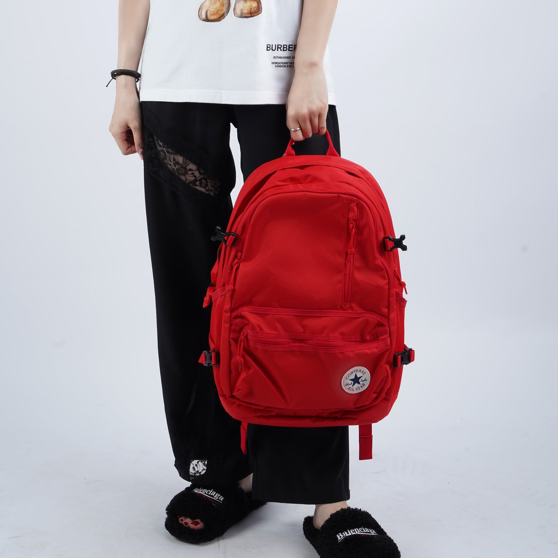 Converse Straight Edge Backpack 'Red' 10021138-610
