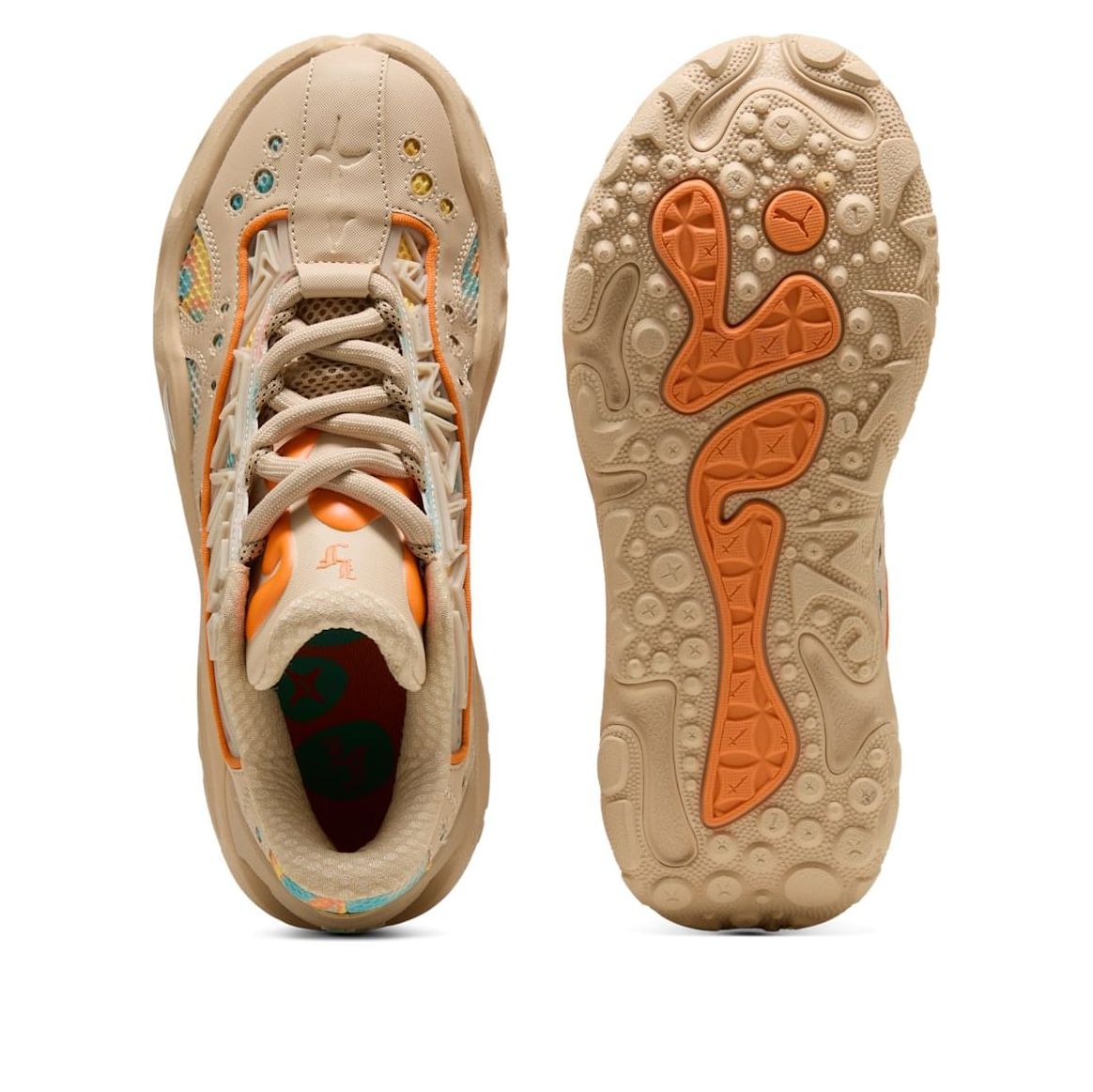 PUMA x LaMelo Ball LaFrance RNR 'Light Sand Orange Glo' 312165-01