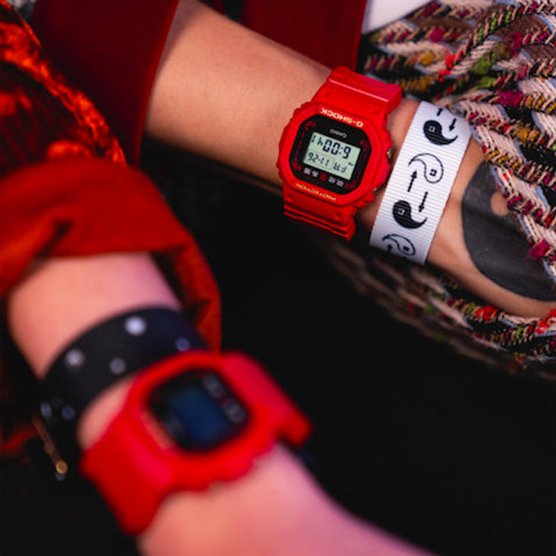 CASIO G-Shock Square 'Red' DW-5600CLOT21-4