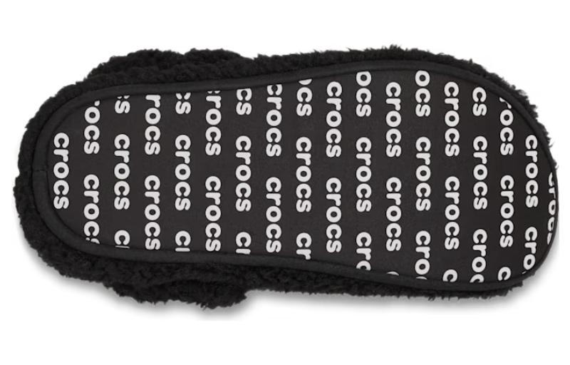 (WMNS) Crocs Classic Cozzzy Slipper 'Black' 209386-001