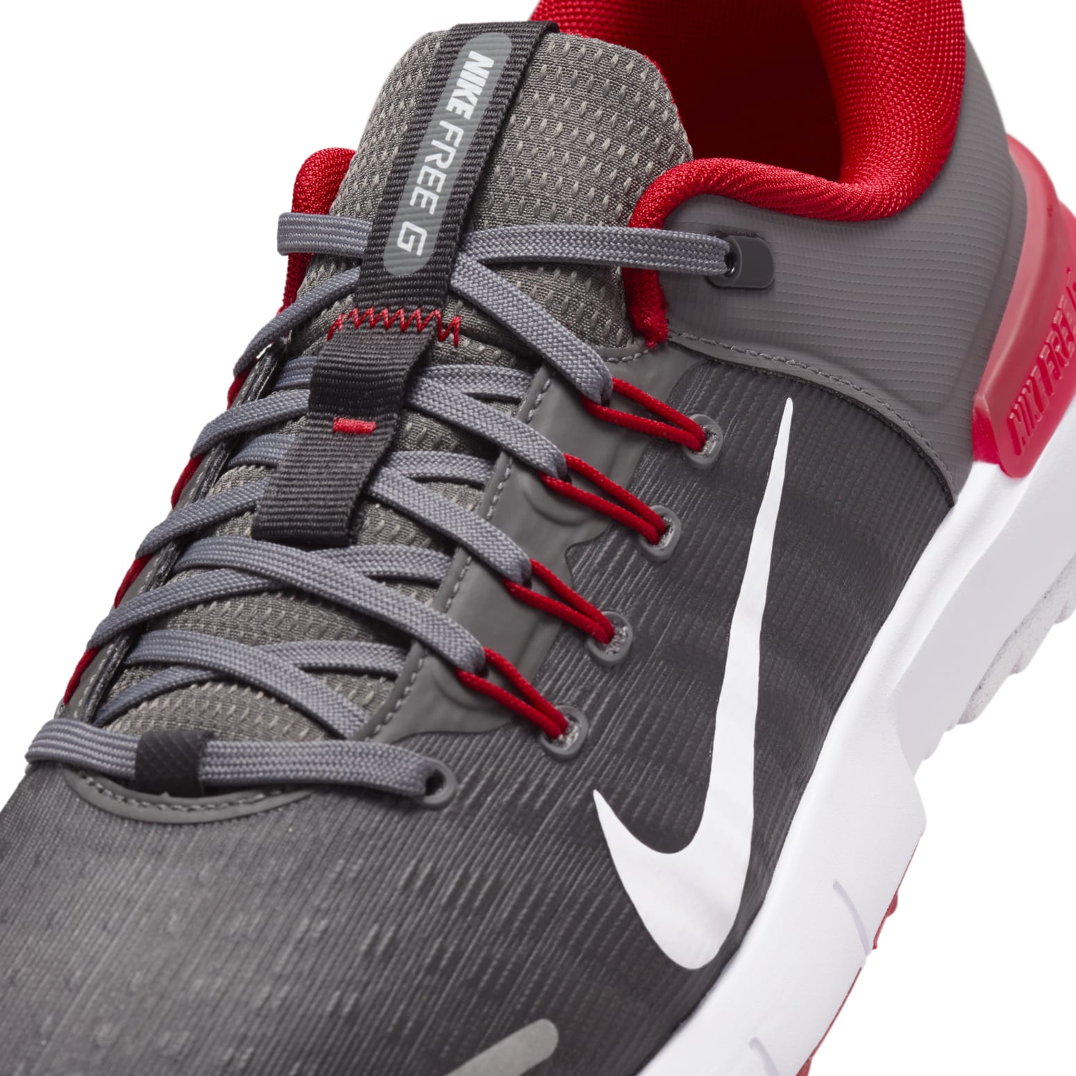 Nike Free Golf Next Nature 'Iron Grey University Red' FN0332-002