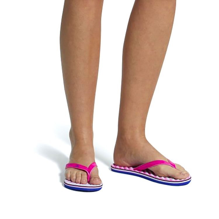(WMNS) adidas Eesay Flip-Flops Pink Blue Slippers 'Pink Blue' CG3552