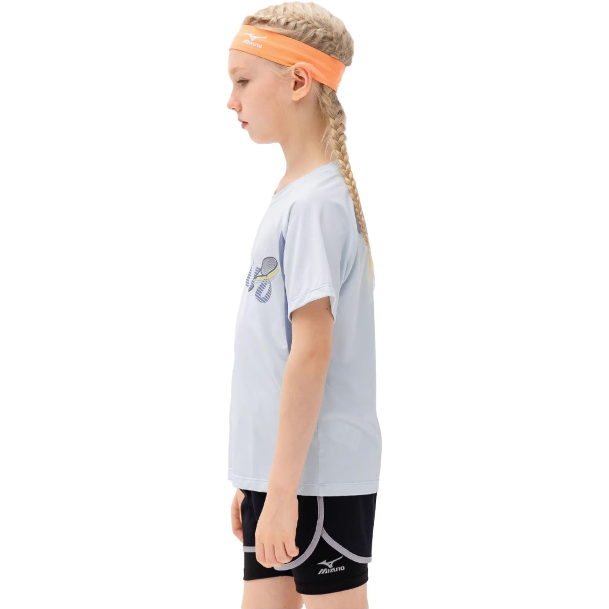 (GS) Mizuno Casual T-shirt 'Blue' T1239