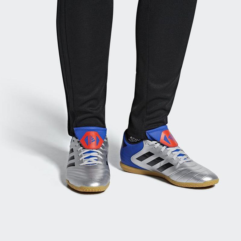 adidas Copa Tango 18.4 IN 'Silver Metallic Blue' DB2448