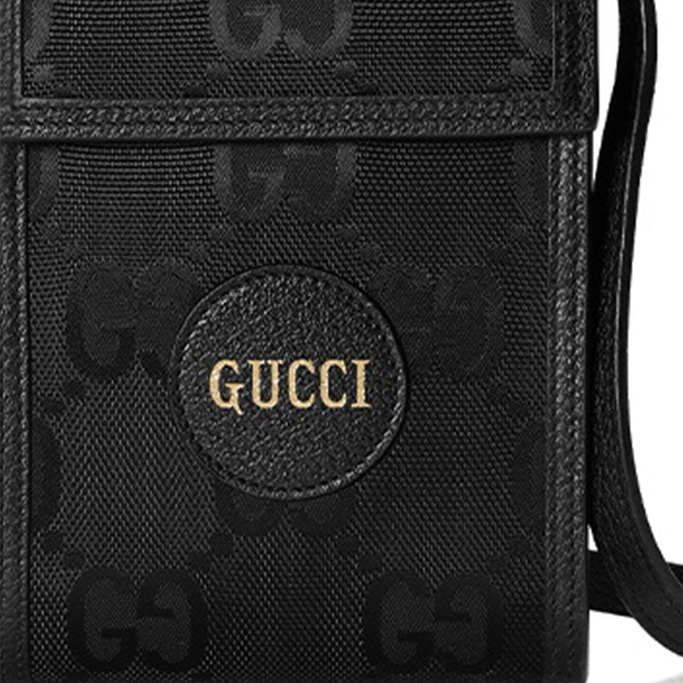 Gucci Off The Grid OTG Environmental Friendly Series Logo Messenger Bag Black 625599-H9HAN-1000