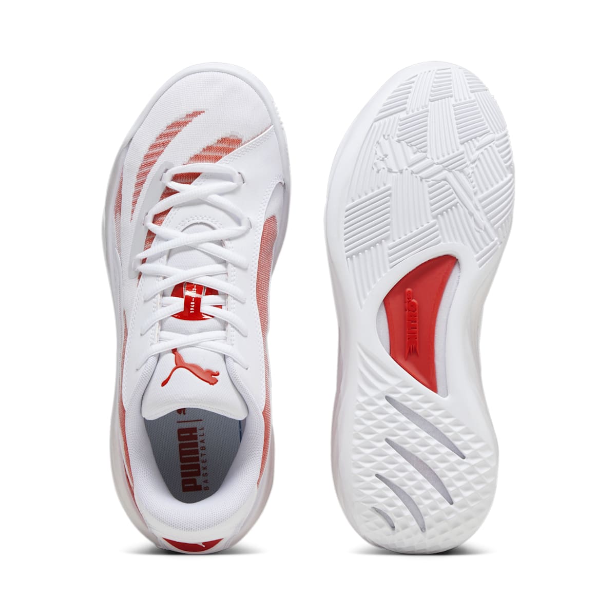 PUMA All-Pro Nitro Team 'White Red' 379081-04