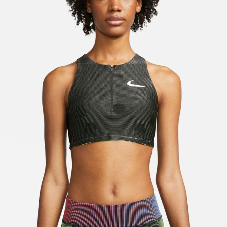 (WMNS) Nike x Off-White Crop Top 'Black Dot' CU2481-010