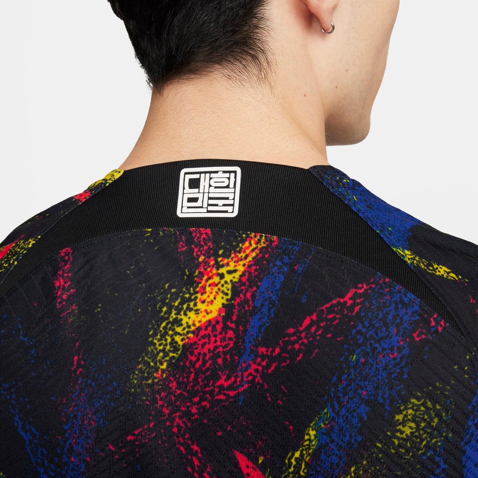 Nike 2022-23 Korea Away Authentic Jersey Asia Sizing 'Black' DM9710-010