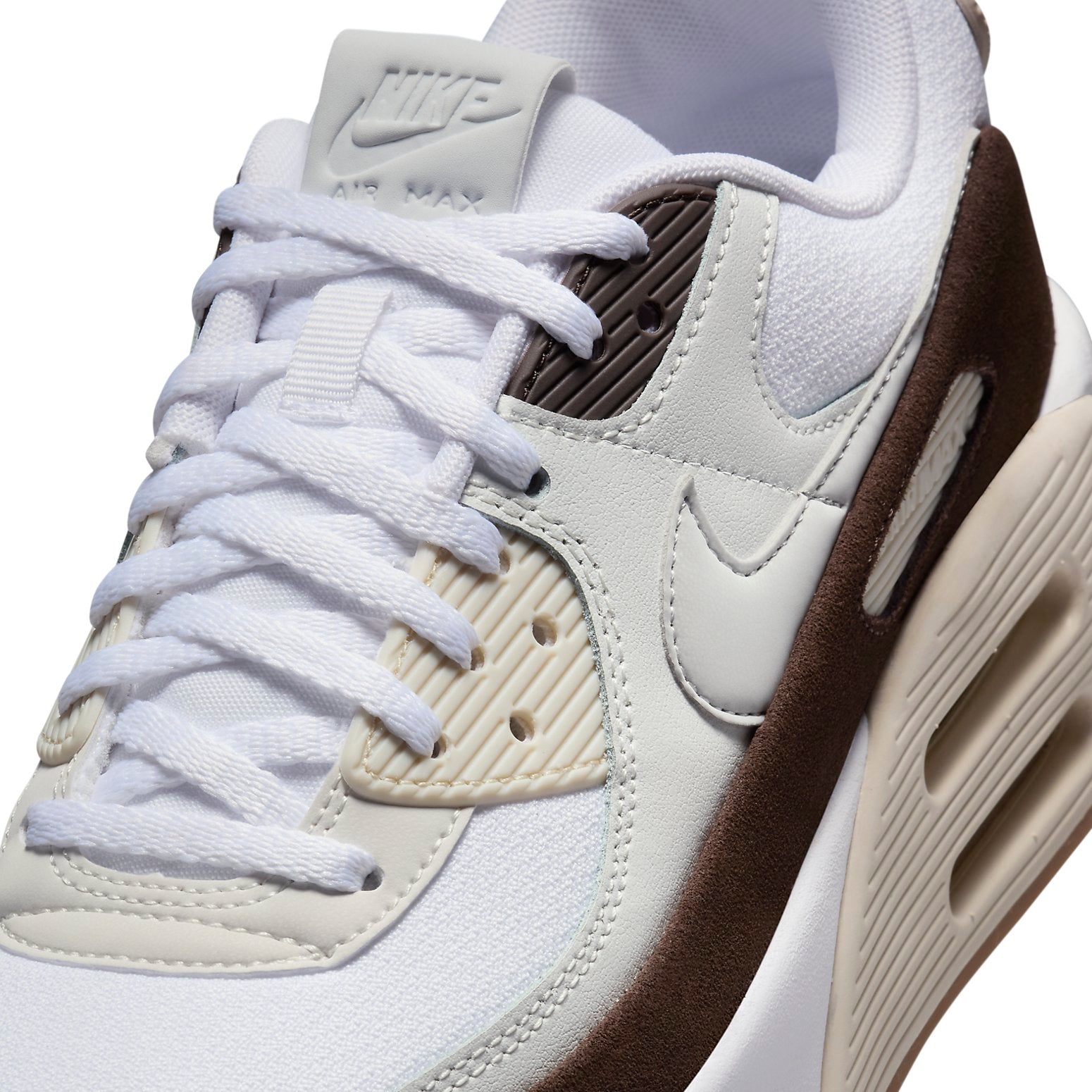 (WMNS) Nike Air Max 90 LV8 'White Baroque Brown' FD4328-102