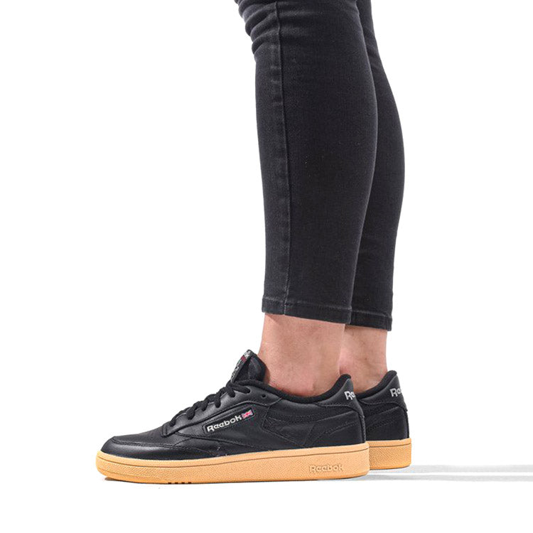 (WMNS) Reebok Club C Skate shoes 'Black Brown' DV7266